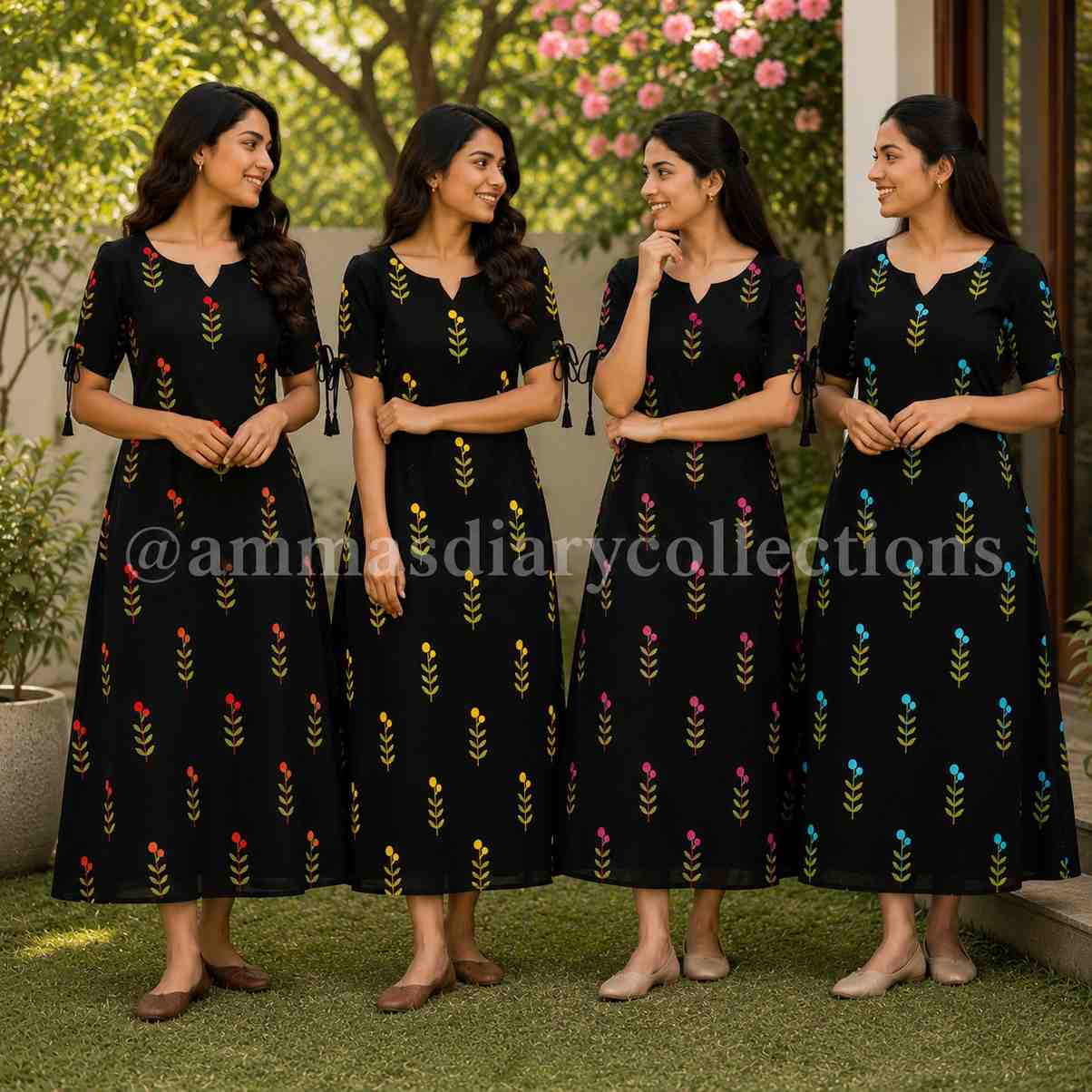 Black Blossom – Frock Nighty